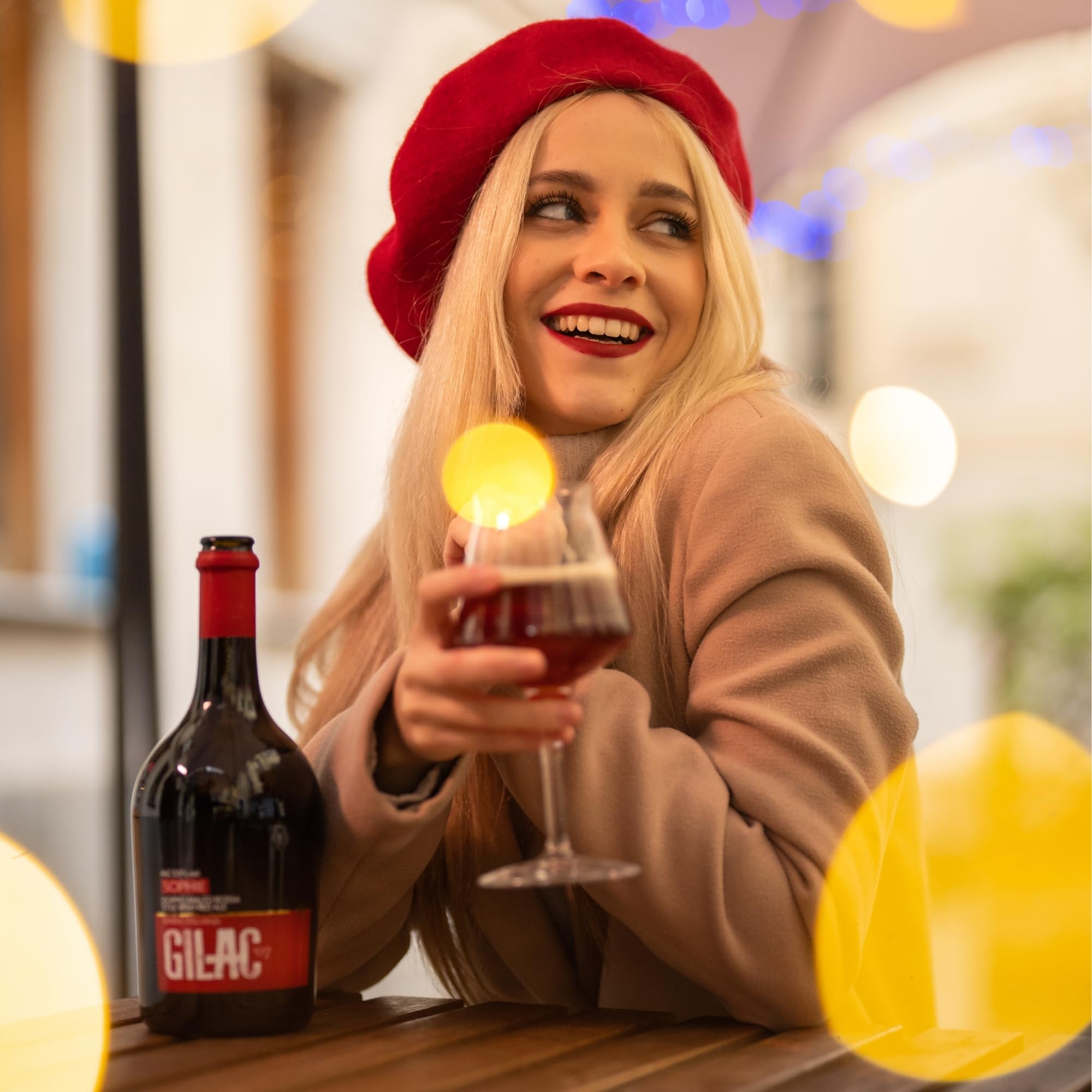 GILAC SOPHIE RED ALE - Birra artigianale Rossa 15 Bottiglie da 33 cl - Birra Rossa Italiana Non Filtrata e Non Pastorizzata, Birre artigianali confezioni regalo - Gradazione Alcolica 5.5% Vol