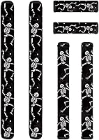 Vista 25 de Juego de 6 fundas para manijas de puerta de refrigerador, protector antideslizante para refrigerador, horno, lavavajillas, mantiene