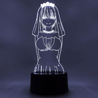 Otaku Lamps The Quintessential Quintuplets - Ichika Nakano Anime Night Light, 16 Color RGB LED Gift for Otaku