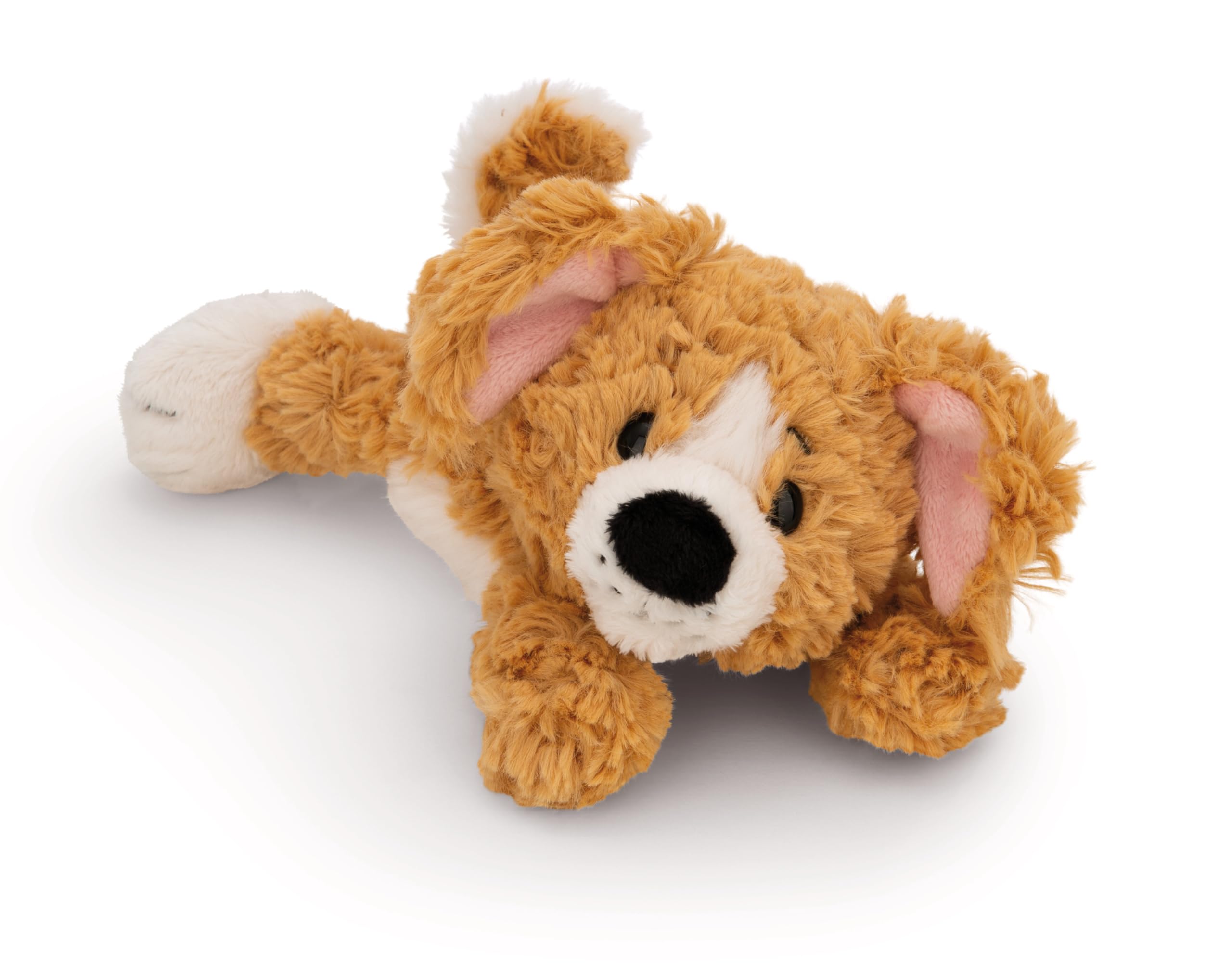 NICI cuddly toy dog 20cm - brown - soft cuddly toy - cute stuffed animal to cuddle & play with - great gift idea for children & adults - 62140