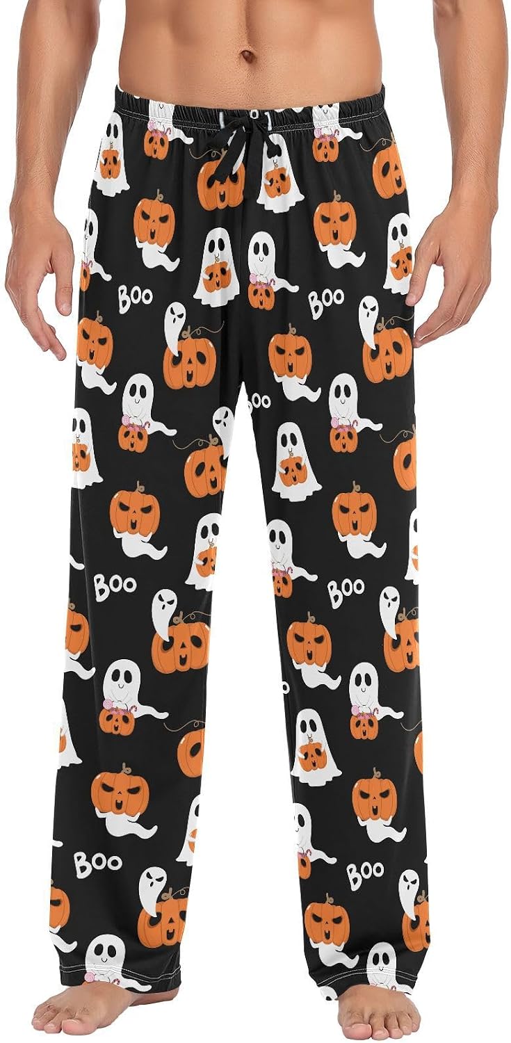 Men's Pajama Pants Soft Sleep Lounge Pjs Bottoms | Comfy, with Pockets Drawstring