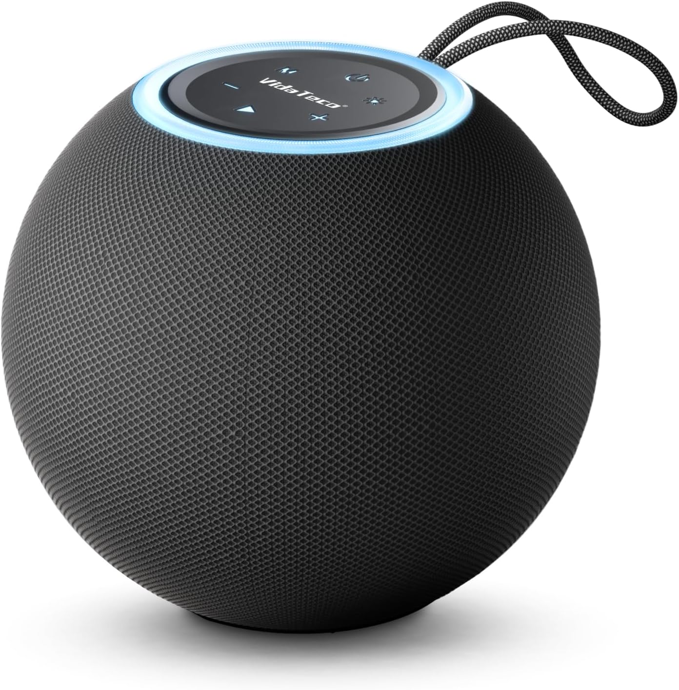 VidaTeco 30W Wireless Bluetooth Speaker with 360° Stereo Deep Bass, IPX5 Waterproof Outdoor Bluetooth Speaker, 14H Playtime, TWS Pairing for Home, Pool, Beach, Camping (Black)