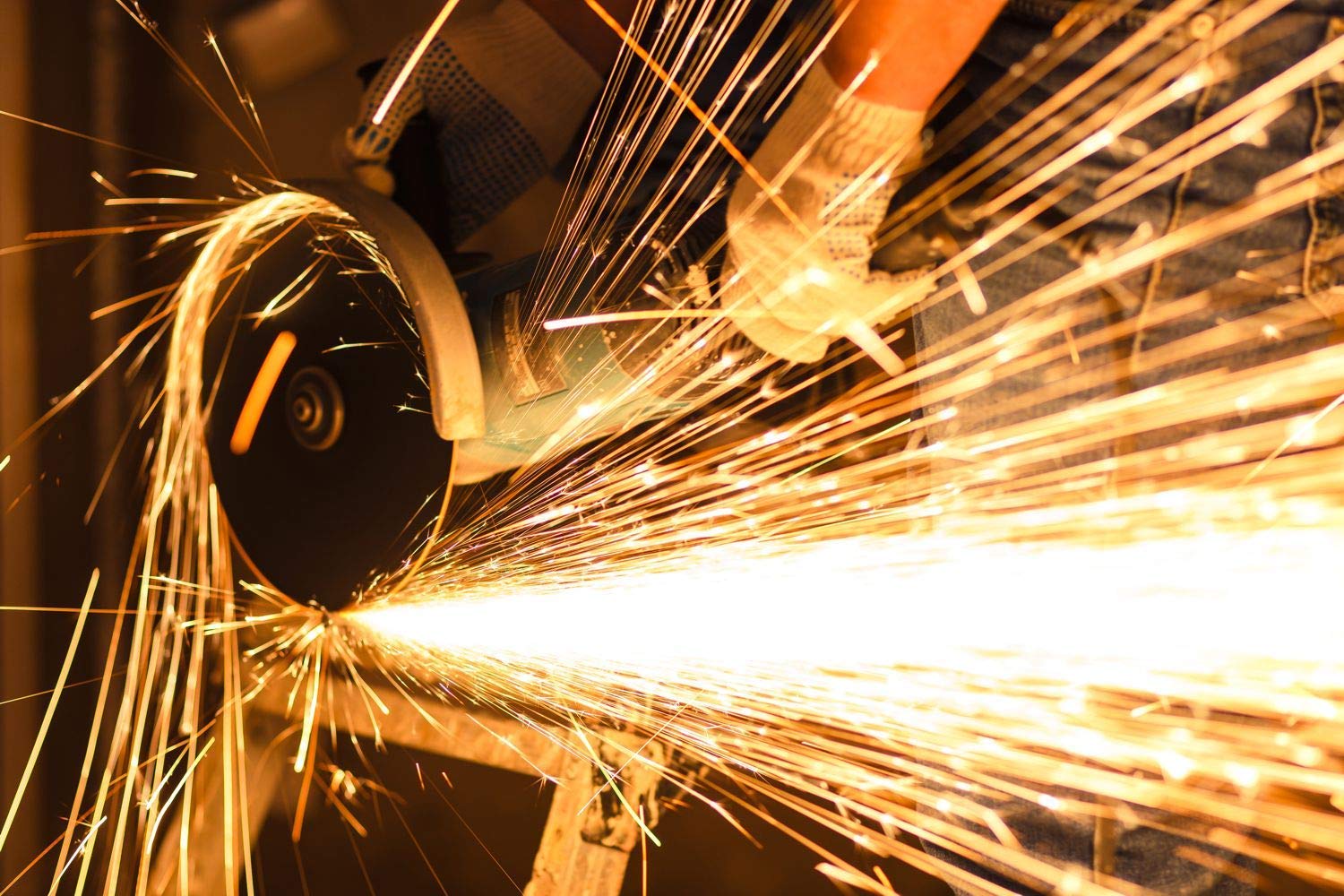 FD-Workstuff Lot De 5 Disques à ébarber - Diamètre : 125 X 6 Mm - Pour Meuleuse à Tronçonner Ou D'angle - Disques Abrasifs - Pour Acier Et Métal Non Ferreux