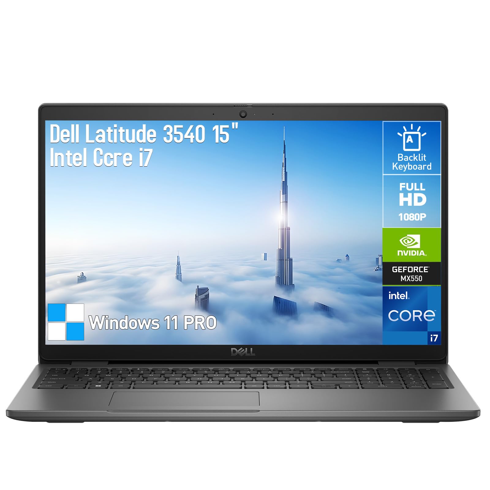 Amazon.com: Dell Latitude Laptop Computer 15.6, 15 Inch FHD Intel