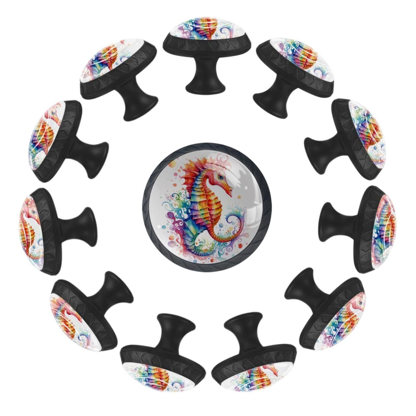 Boutons de tiroir en cristal lot de 12 poignée cuisine armoire placard meuble