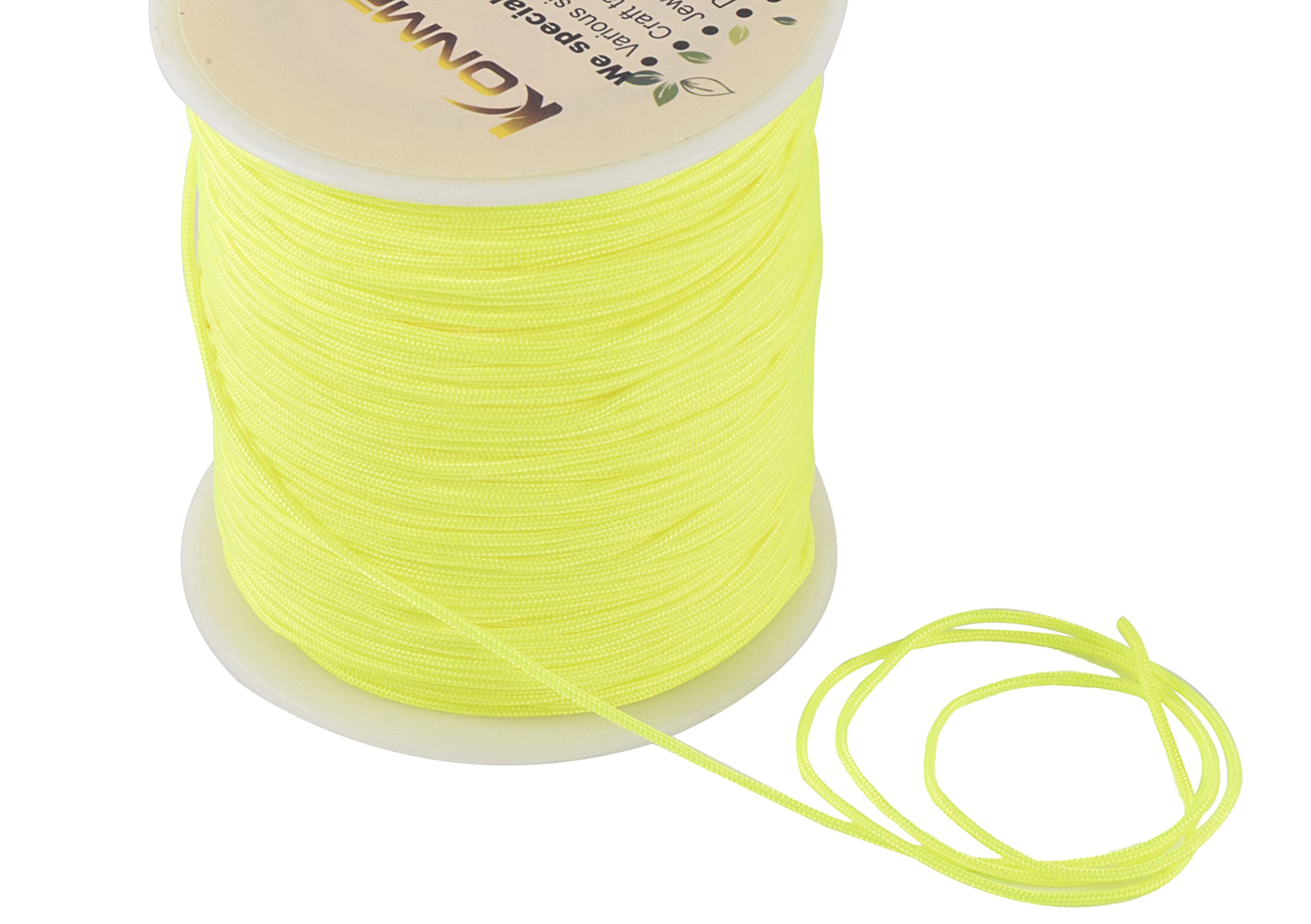 Cordon En Nylon Tressé De 1,5 Mm Pour Fabrication De