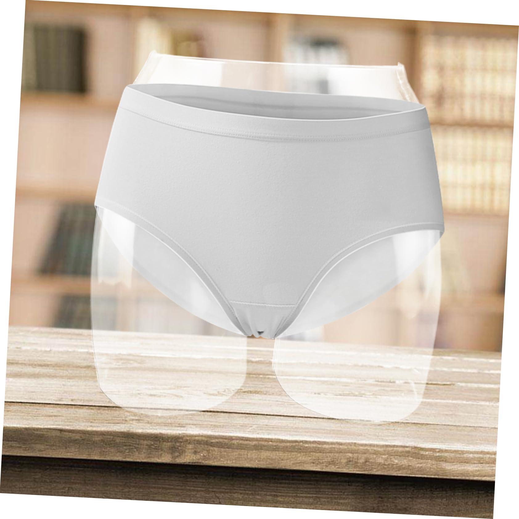 PRETYZOOM Modello di Sedere in Plastica per Esposizione , Espositore per Mutande Leggero e Robusto, Manichino di Fianchi per Negozi al Dettaglio
