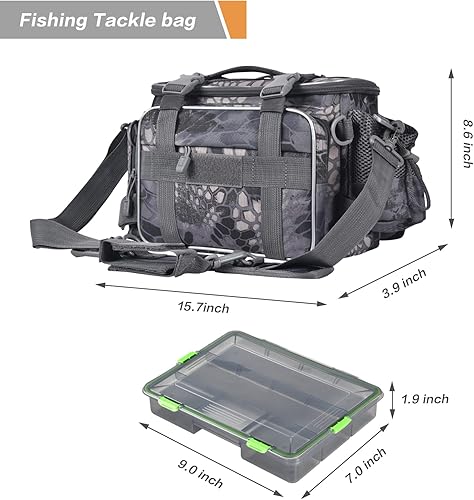 Miniatura 2 de Instellar Bolsa de aparejos de pesca impermeable con correa de hombro ajustable
