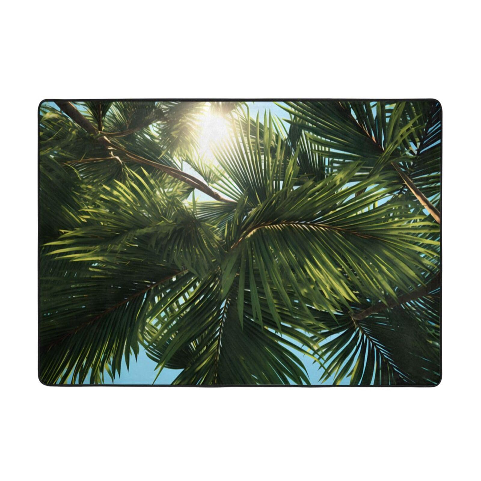 Tapis de sol palmier haut de gamme HYTTER doux