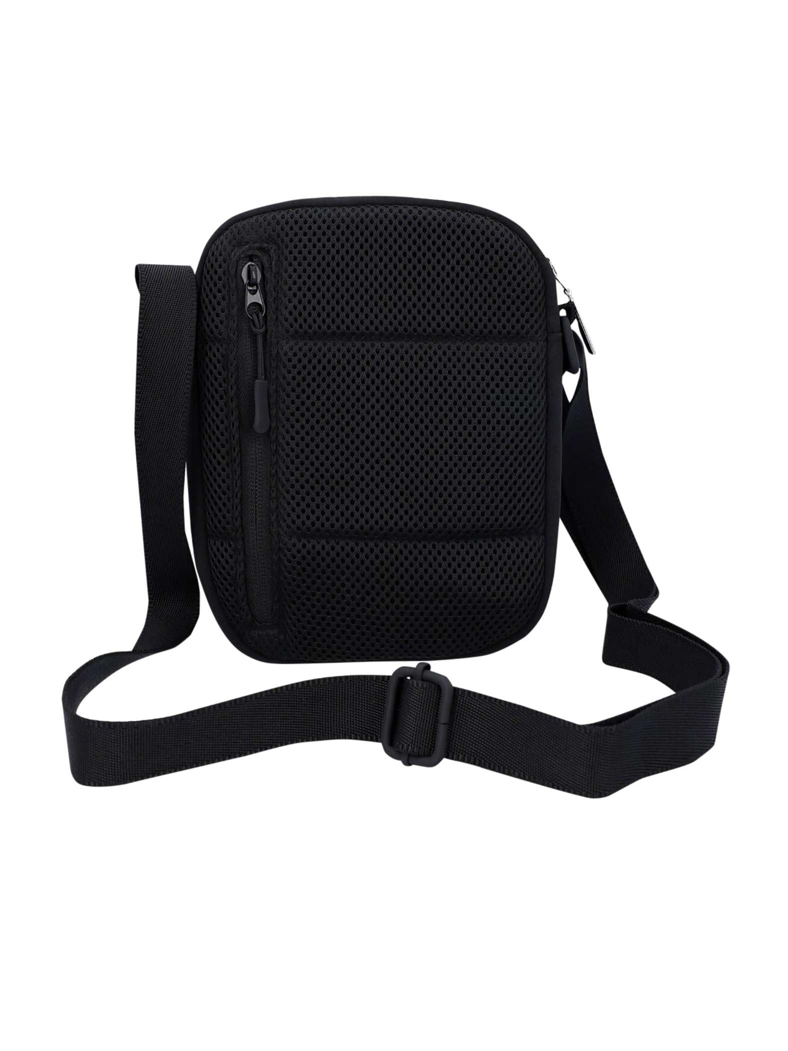 Sergio Tacchini Hombre Bolso Bandolera Sarchi, Black, One Size