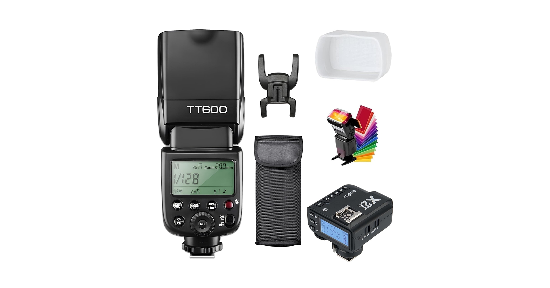 GODOX TT600 フラッシュセット アクセサリー多数付き 71WvffuaHwL.jpg_BO30,255,255,