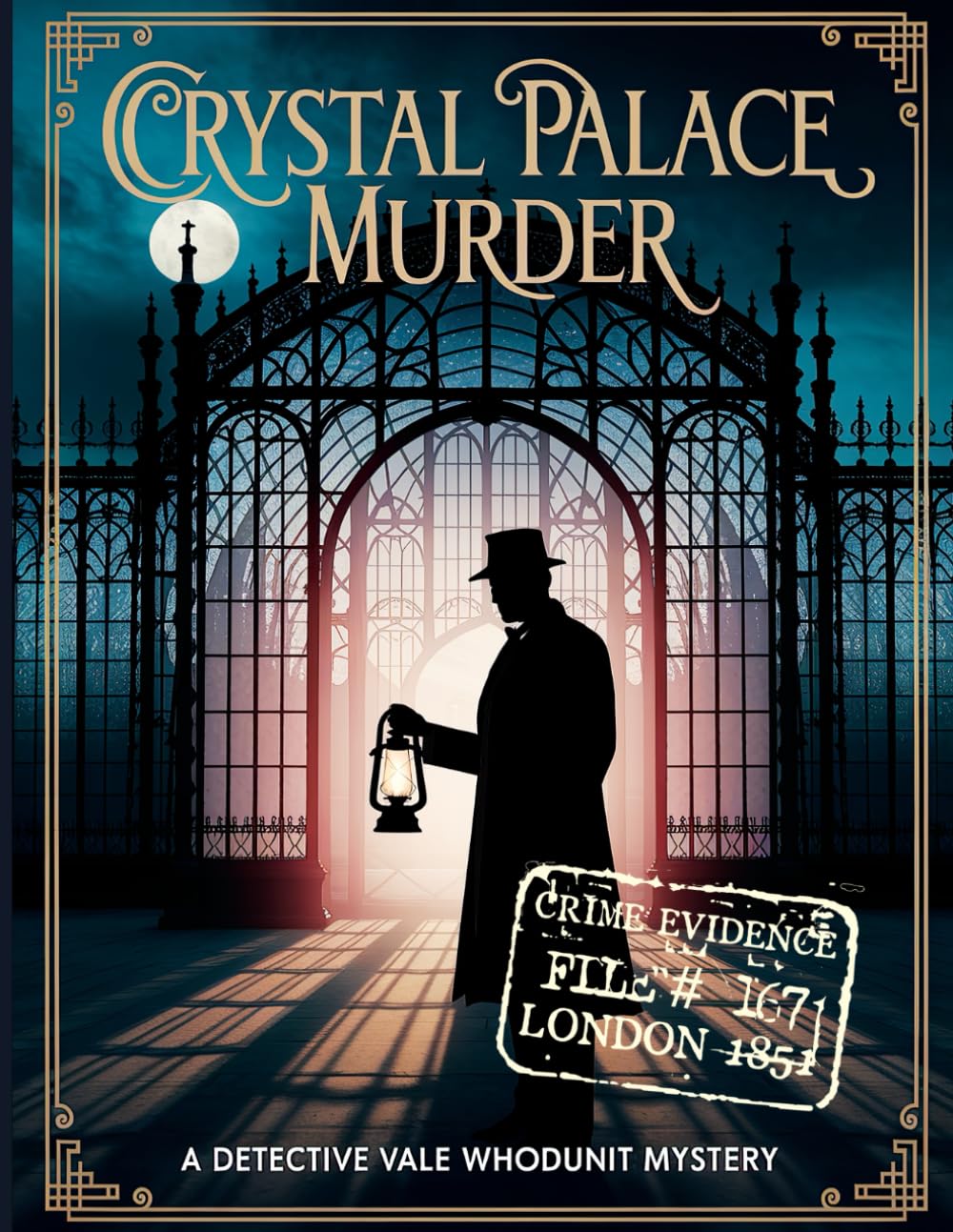 Crystal Palace Murder: A Victorian Detective Vale Case File - Solve the Whodunit Crime Mystery with Original Evidence