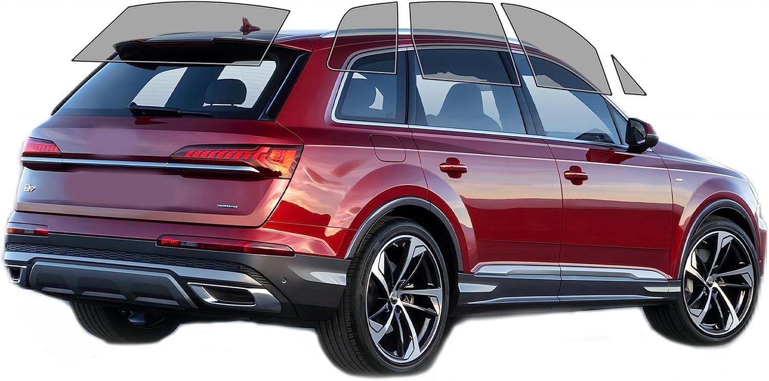 UTOTEK Precut Window Tint Film Front Two Door Windows Tint Film Cars Sun Blocking Protection Privacy Anti Shatter Glass 2 Ply Computer Cut Any Tint Shade for Audi Q7 2016-2023
