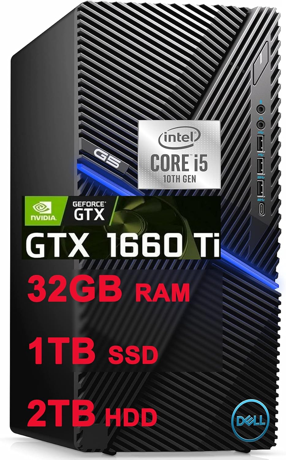 Dell G5 5090 Gaming Desktop I Intel i5-10400F I 32GB Nigeria Ubuy