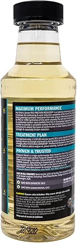 Miniatura 19 de Hot Shot's Secret - Reductor de fricción FR3 de 8 onzas, aditivo de aceite sintético que protege el motor y mejora el rendimiento, el modificador