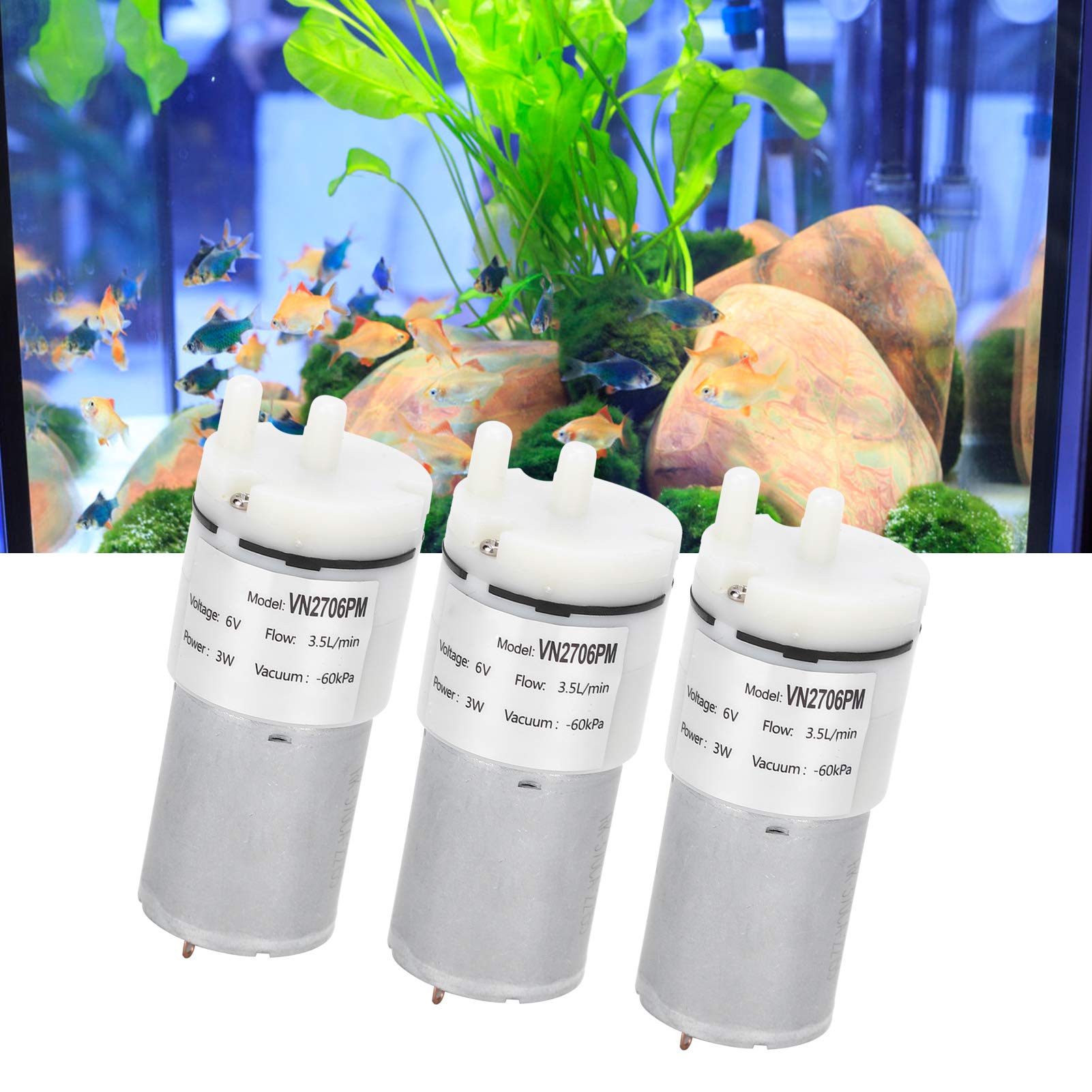 Micro pompa sommergibile 3 pezzi Mini pompa acqua DC6V