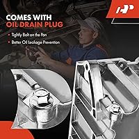 Vista 7 de A-Premium Sump de aceite de motor con tapón de drenaje compatible con Ford F-150 2011-2023, Expedition 2015-2024, Mustang 2011-2017, Transit-150