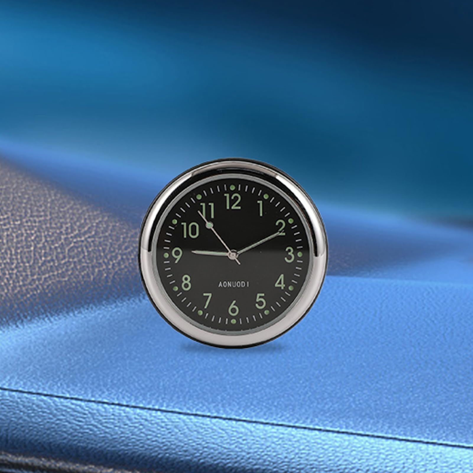 Autouhr Mit Saugnapf & Temperaturanzeige - Präzise Uhr Für Armaturenbrett, 12V