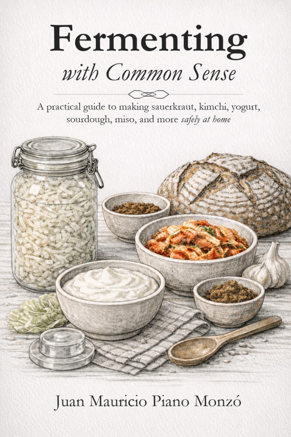 Fermenting with Common Sense: A practical guide to making sauerkraut, kimchi, yogurt, sourdough, miso, and more safely at home