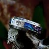ZEPFJHE Vintage Nordic Viking Yggdras Men's Rings Celticed Knot Designs PunkBikers Amulet Jewelry Statement Piece