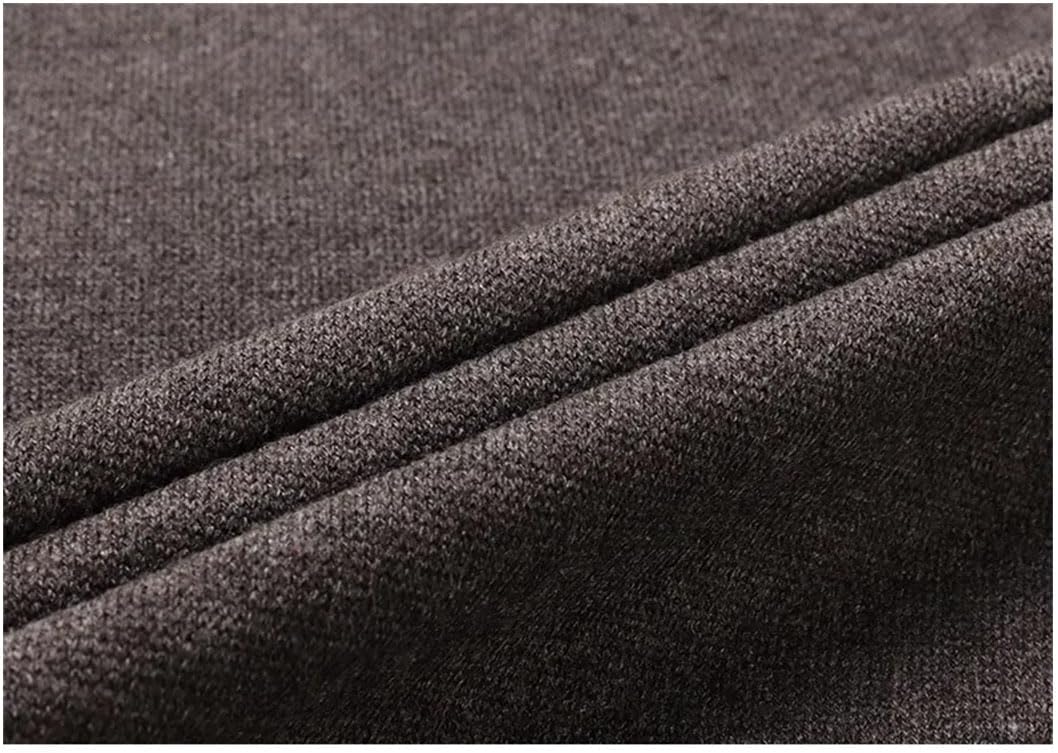 Men's Simple Zipper Lapel Cardigan Autumn Winter Fashion Knitted Sweater