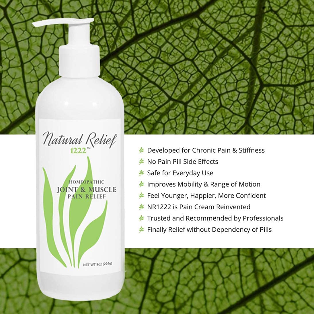 Buy Ebanel Menthol Arnica Gel Pain Relief Cream with Hemp Oil, Emu Oil