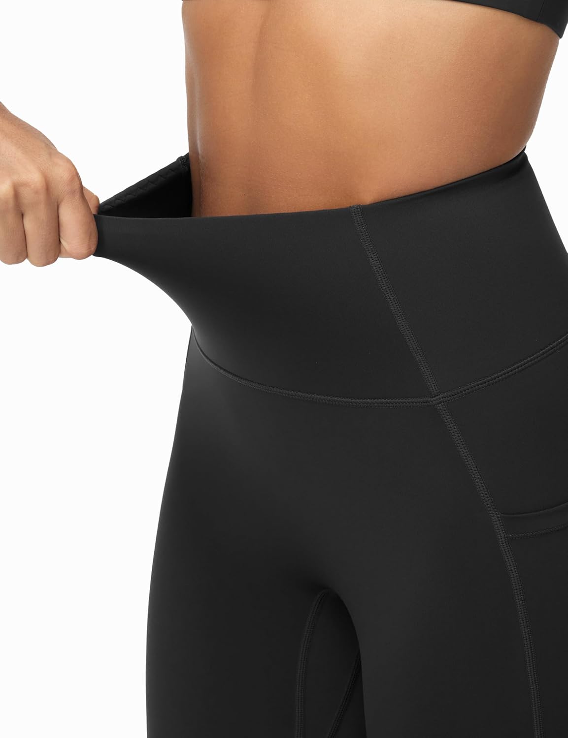 THE GYM PEOPLE Women's Scrunch Butt Lifting Yoga Pants High Waisted Stretch Athletic Workout Leggings with Pockets - Image 6