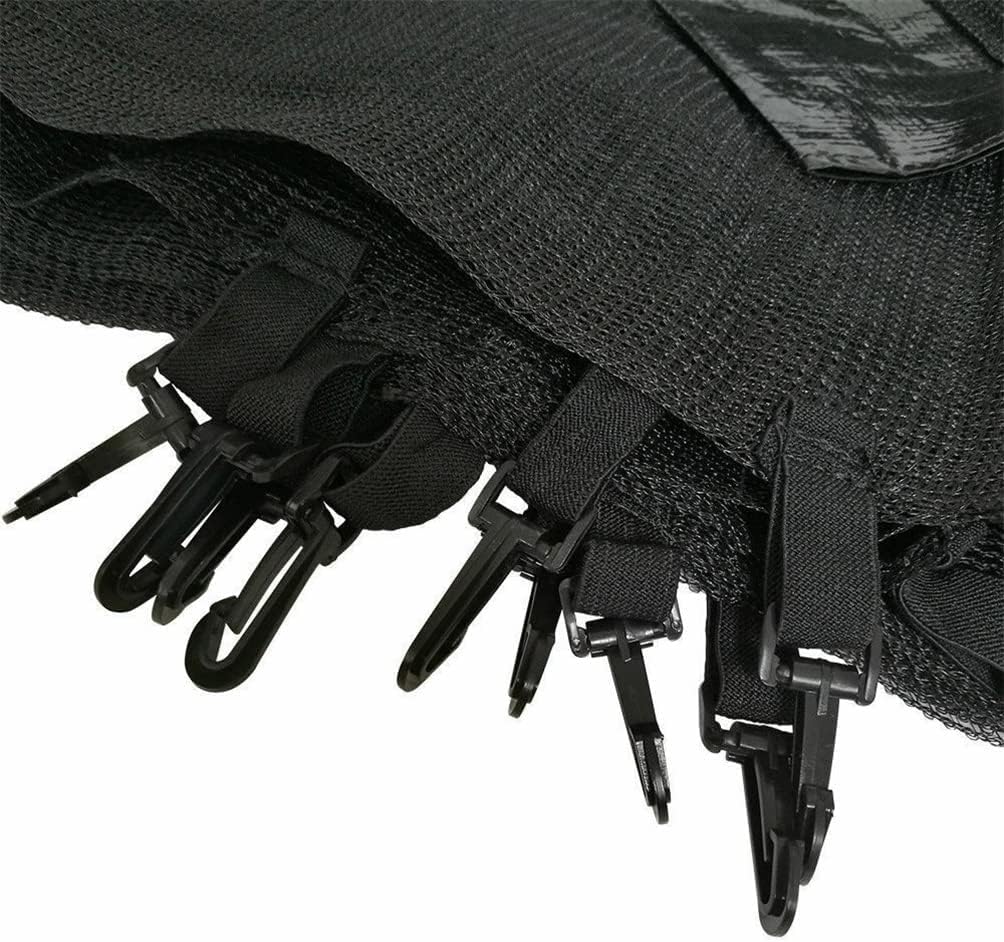 Siatka zabezpieczająca do trampoliny, pasuje do okrągłych trampolin o długości 1,8 m, 20 m, 30 m, trwała i bezpieczna siatka zastępcza dla większego bezpieczeństwa (1,8 m)