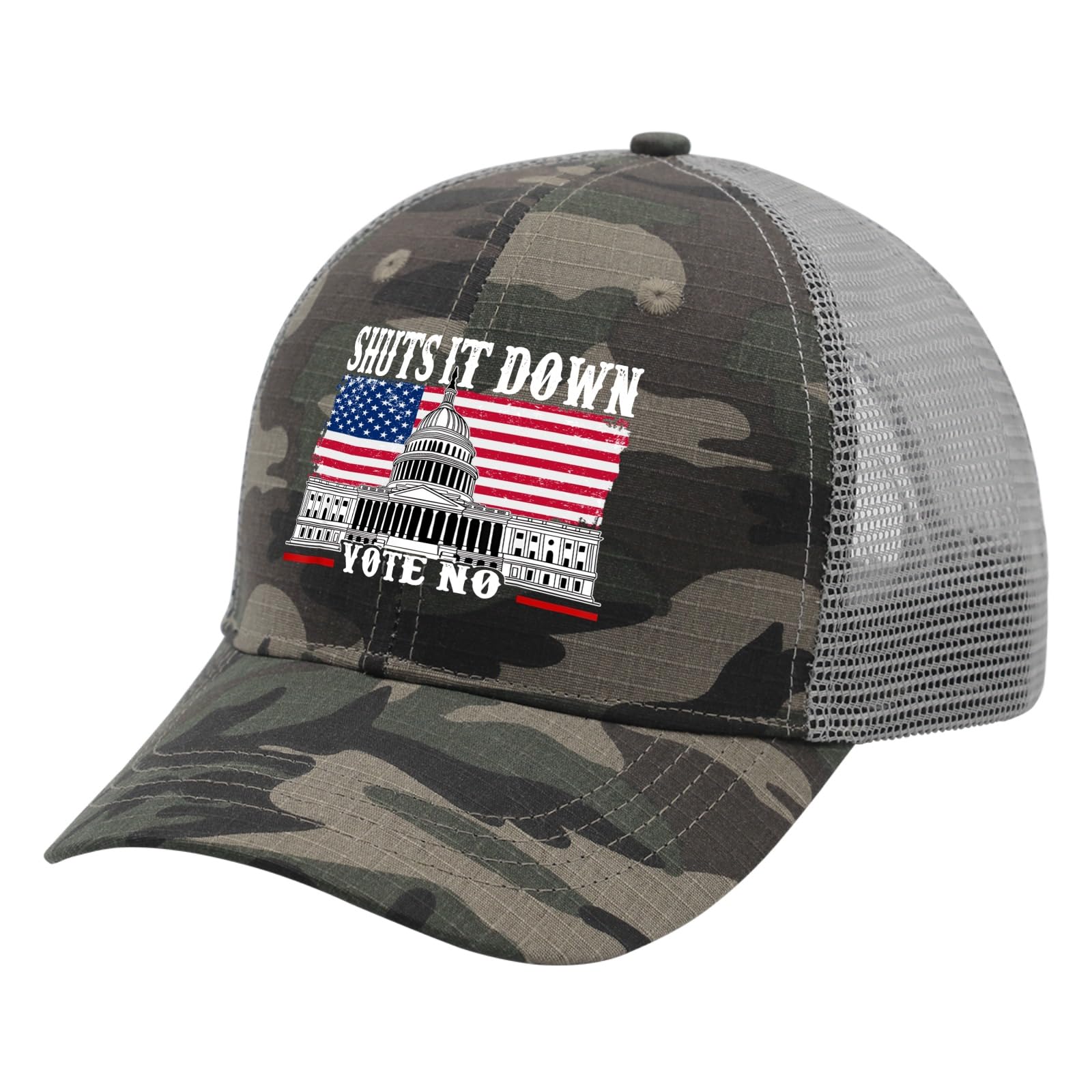 Vote No and Shuts It Downs Cap Happy Dad Hat AllBlack Hiking Hat Gifts for Son Cycling Cap