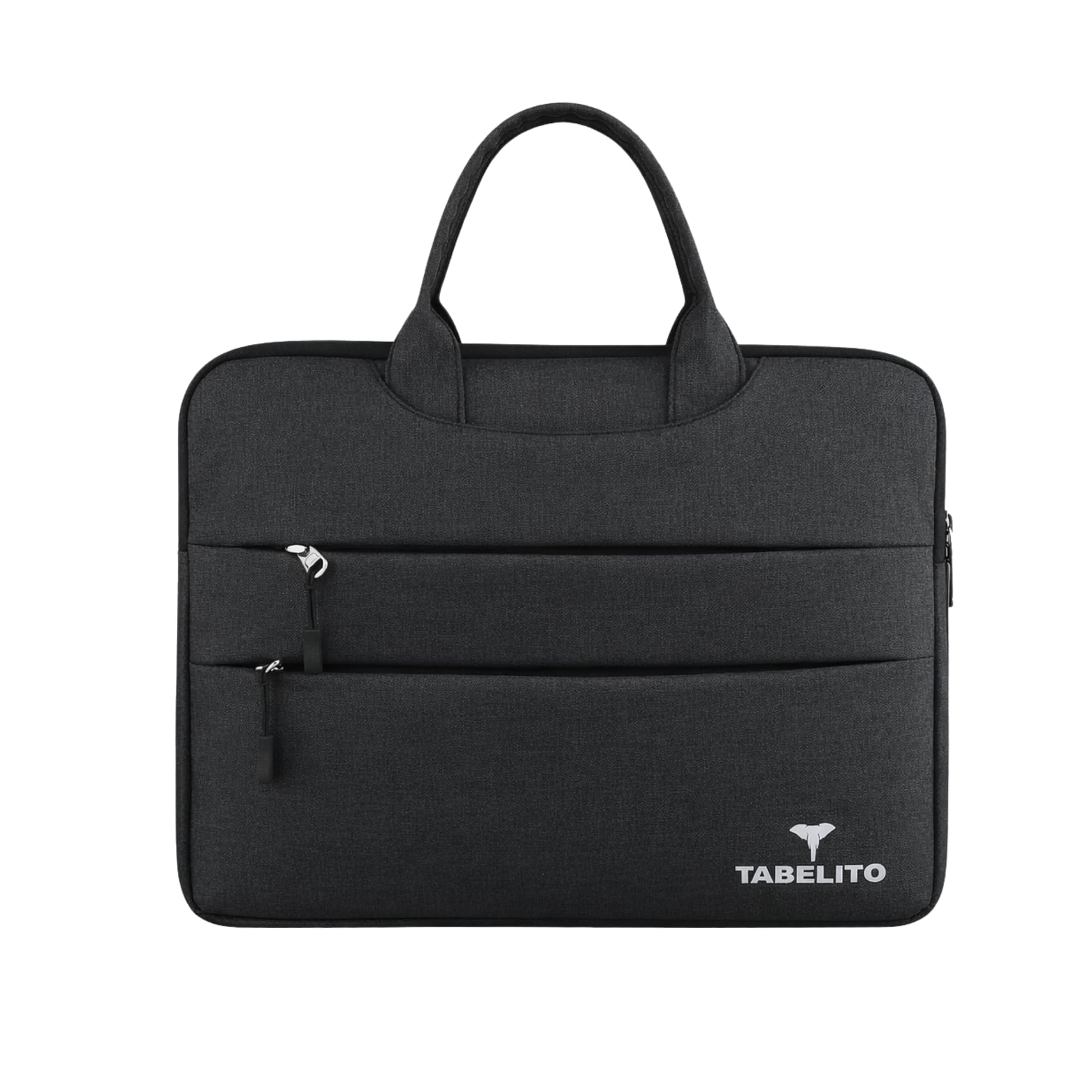 Tabelito® Basic Laptop Bag Sleeve Case Cover Pouch for 14 Inch Laptop Apple / Dell / Lenovo / Asus / Hp / Samsung / Mi / MacBook / Ultrabook / Thinkpad / Ideapad / Surfacepro (Black)