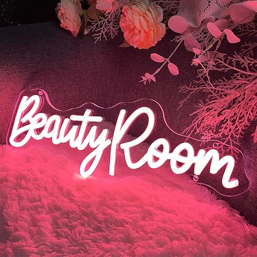 Miniatura 6 de Letrero de neón para sala de belleza para spa, sala de belleza, cejas de uñas, salón de belleza, estudio LED, decoración de arte de pared para