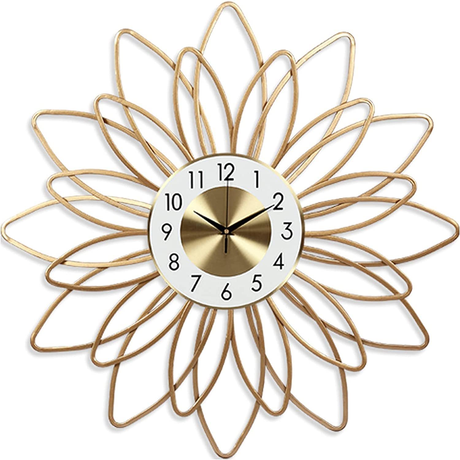 SaryEdge Wall Clock Modern Art Wall Clock Modern Simple Nordic Wall Clock, Gear Mute Clock Office Home Bedroom Wall Clock Decorative Easy to Read Wall Decor Clock,