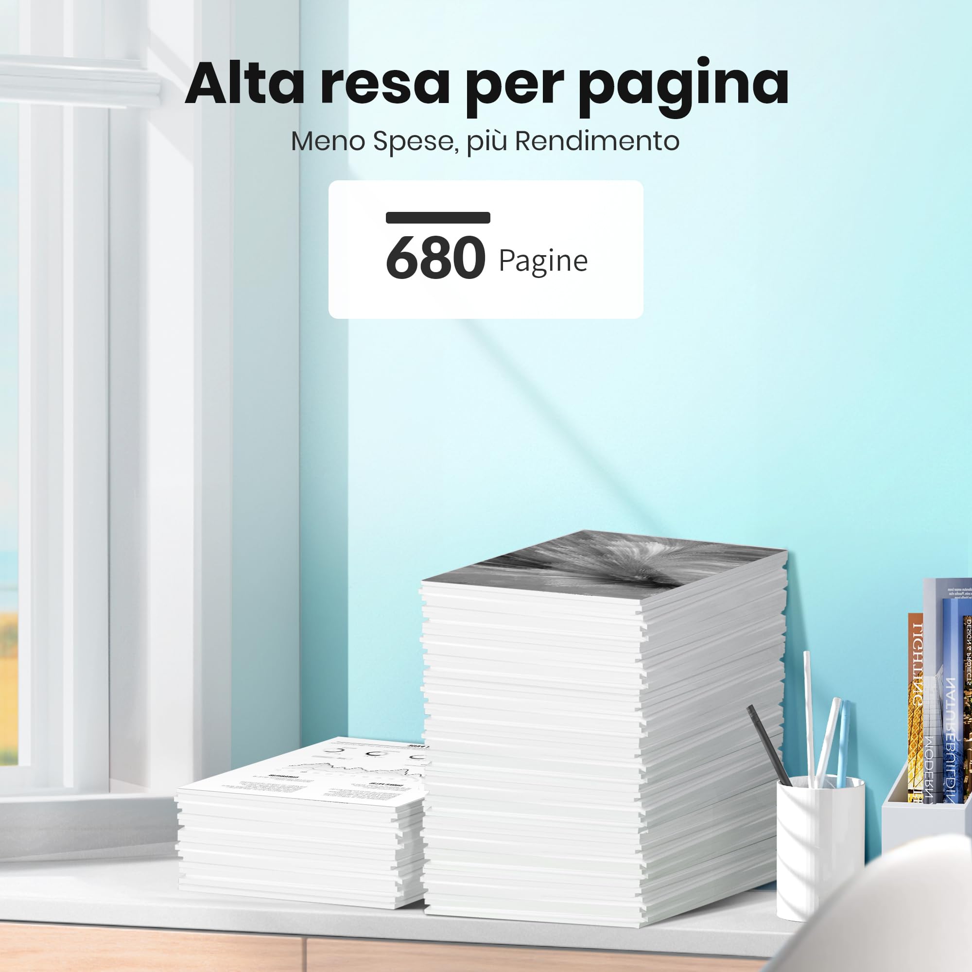 PG 540 XL Cartuccia Sostituzione per Canon 540 Nero PG 540 540XL Cartucce d'inchiostro per Canon TS5150 per Pixma MG3650S MG3650 MG3600 TS5151 TS5100 MG4250 MX475 MX375 MX395 (1 Nero)