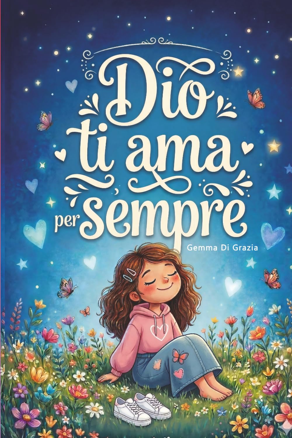 Dio ti ama: Storie cristiane ispiratrici che scaldano il cuore sull'amore di Dio, il coraggio e l'autostima: Edizione a colori con sfide profonde e preghiere