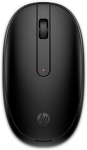 HP 240 Bluetooth Wireless Mouse with 3 Buttons/1600 DPI Red Optical Tracking/Sleek and Ambidextrous/Compatible to Windows 10, macOS, Chrome OS, 3…