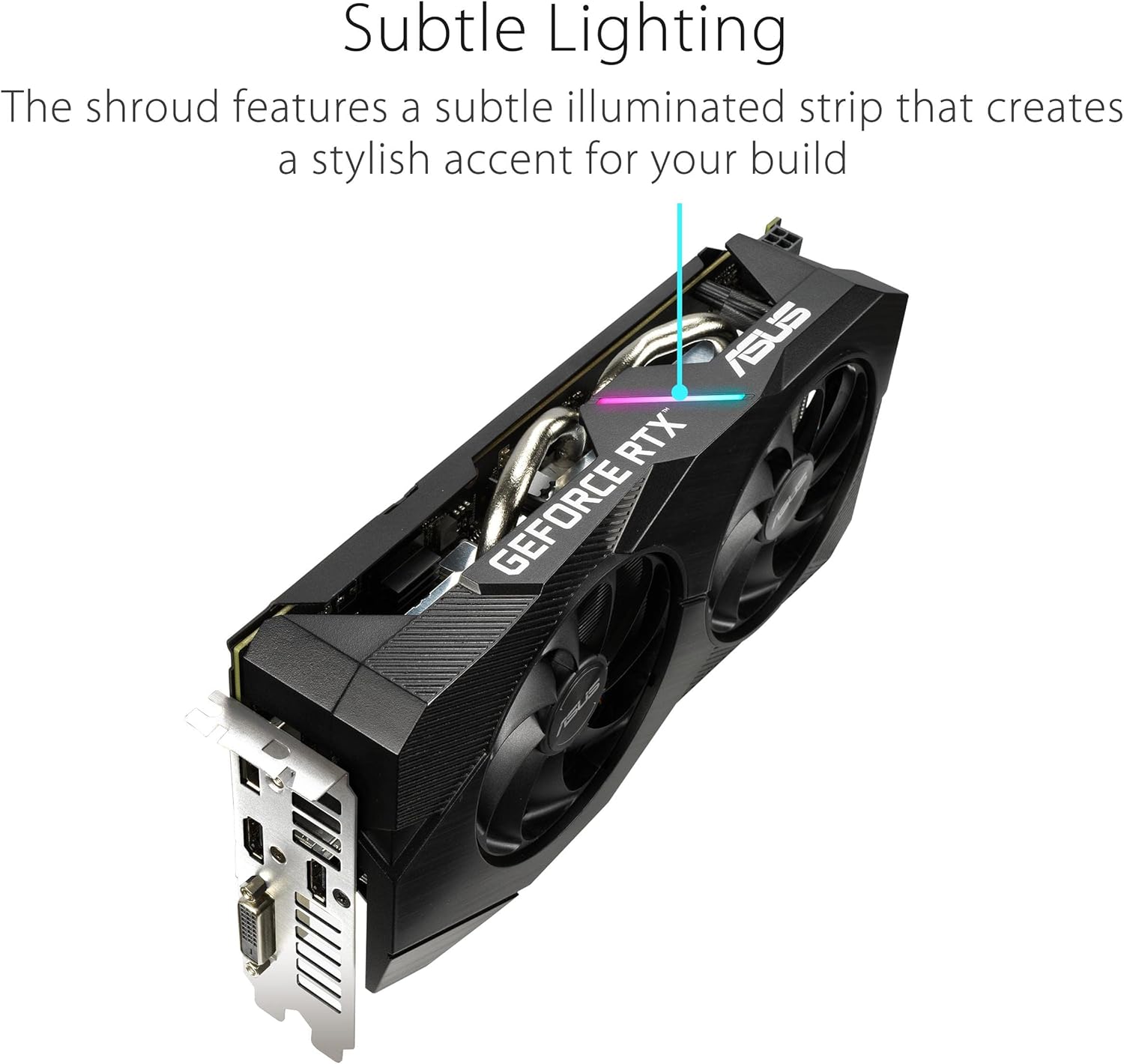 ASUS Dual GeForce RTX 2060 EVO OC Edition Scheda Grafica, 12GB GDDR6, PCIe 3.0, HDMI, DisplayPort, DVI, Due Ventole Axial-Tech, Tecnologia 0dB, Auto Extreme, PSU Consigliata 500W, GPU Tweak II, Nero ASUS Dual GeForce RTX 2060 EVO OC Edition Scheda Grafica, 12GB GDDR6, PCIe 3.0, HDMI, DisplayPort, DVI, Due Ventole Axial-Tech, Tecnologia 0dB, Auto Extreme, PSU Consigliata 500W, GPU Tweak II, Nero