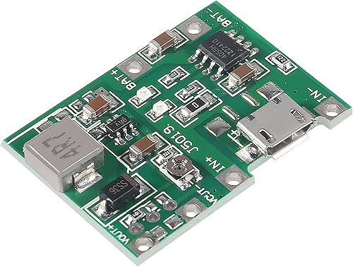 Miniatura 6 de 12 unids 18650 18650 Li-ion cargador de batería módulo 2A USB TP4056 ajustable Boost Módulo DC-DC 3.7V a 5V 9V 12V Step Up Boost Módulo DIY Kit