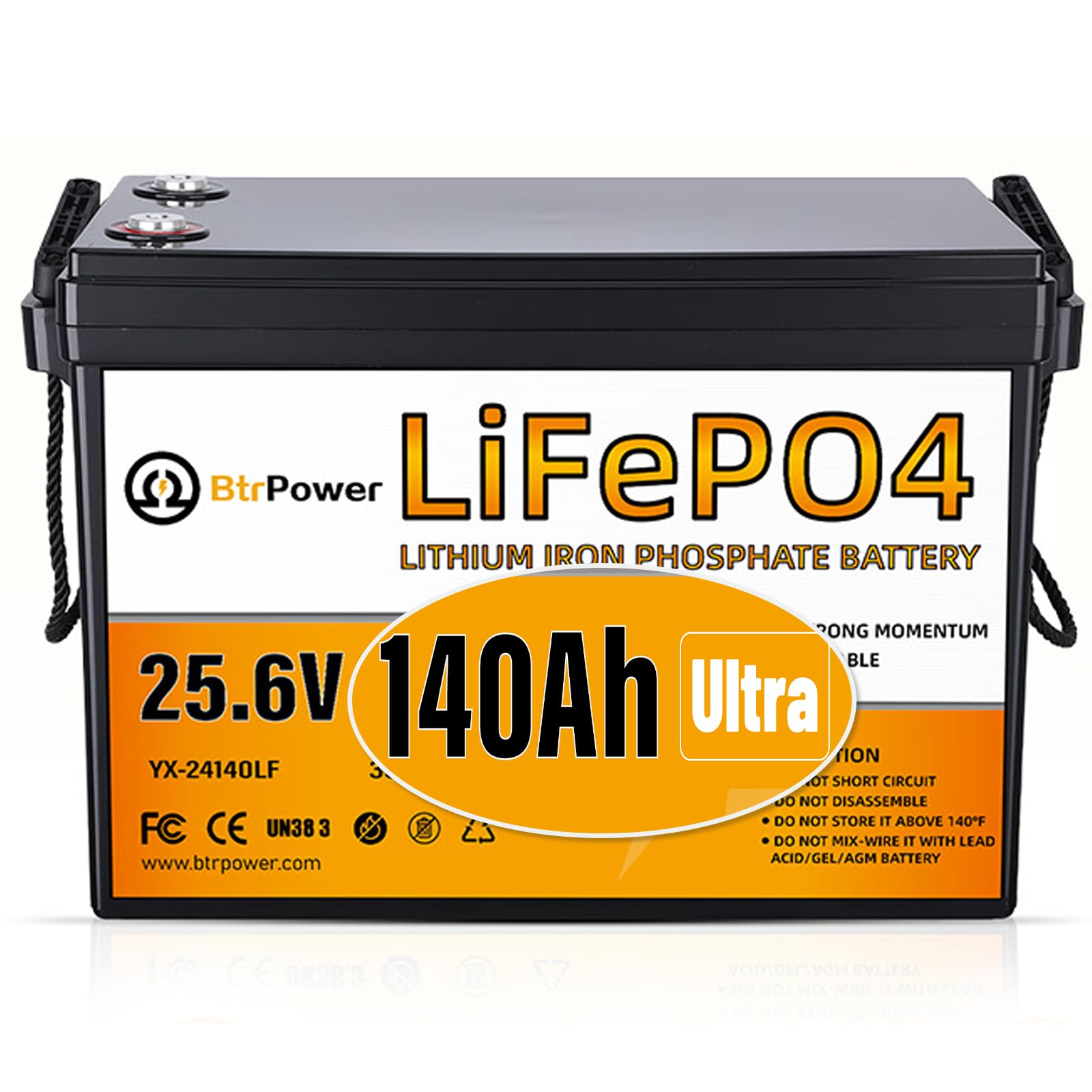 Compact 24V 140Ah LiFePO4 Battery