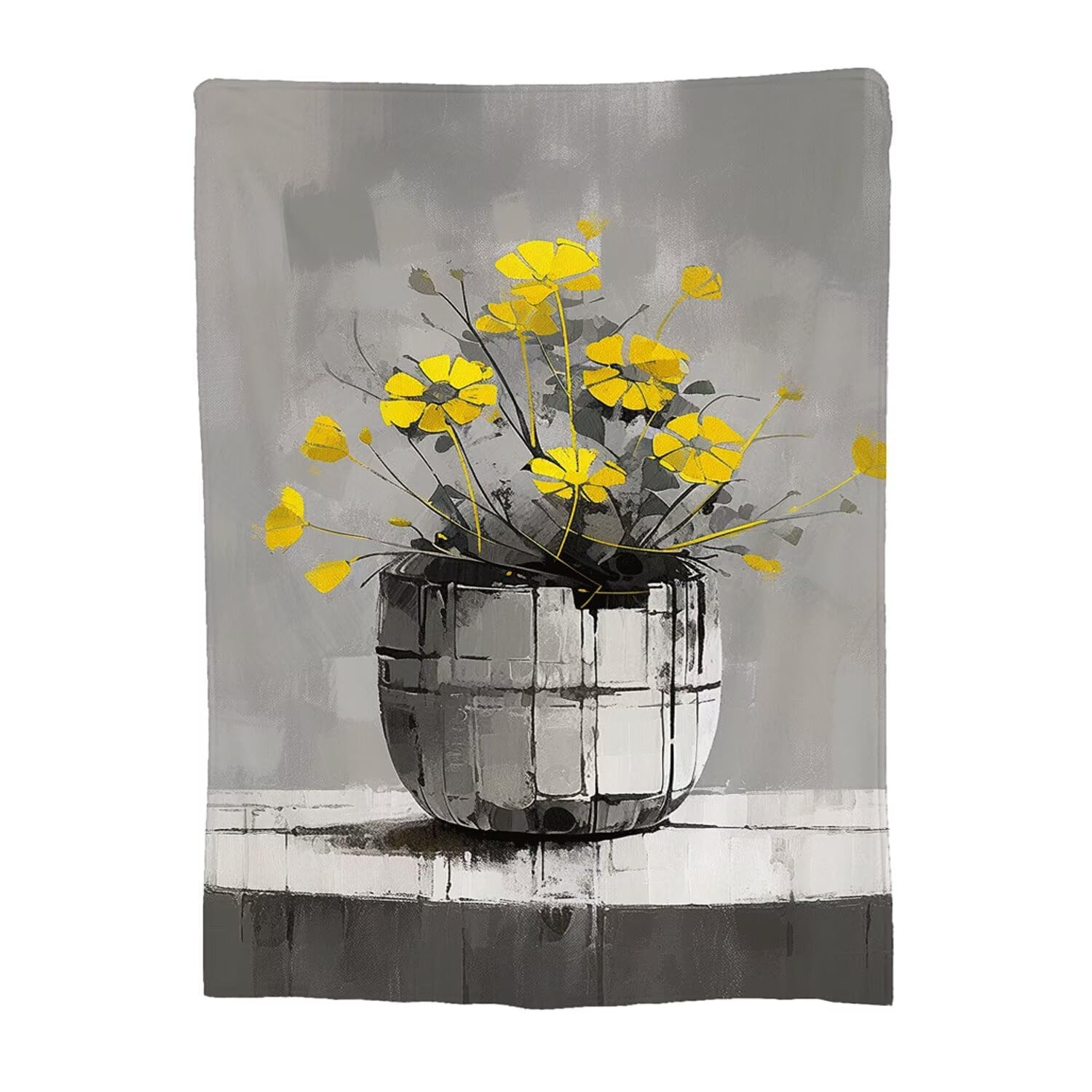 Couverture flanelle 100x150cm plaid polaire chaud et doux pour canapé lit