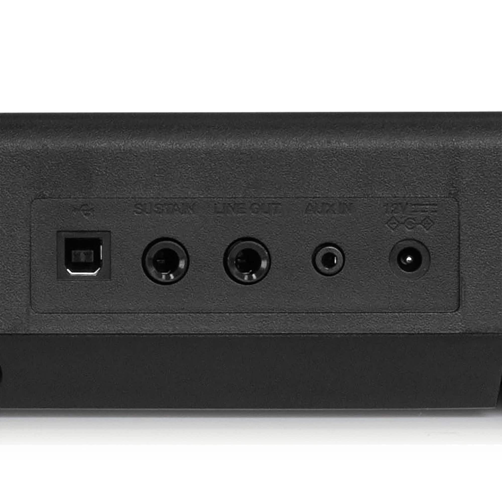 RhapsodyDP88P - Tastiera E con 88 tasti, supporto per tastiera e pianoforte, 10 suoni e ritmi, 26 demo, accordi effetti, USB Midi