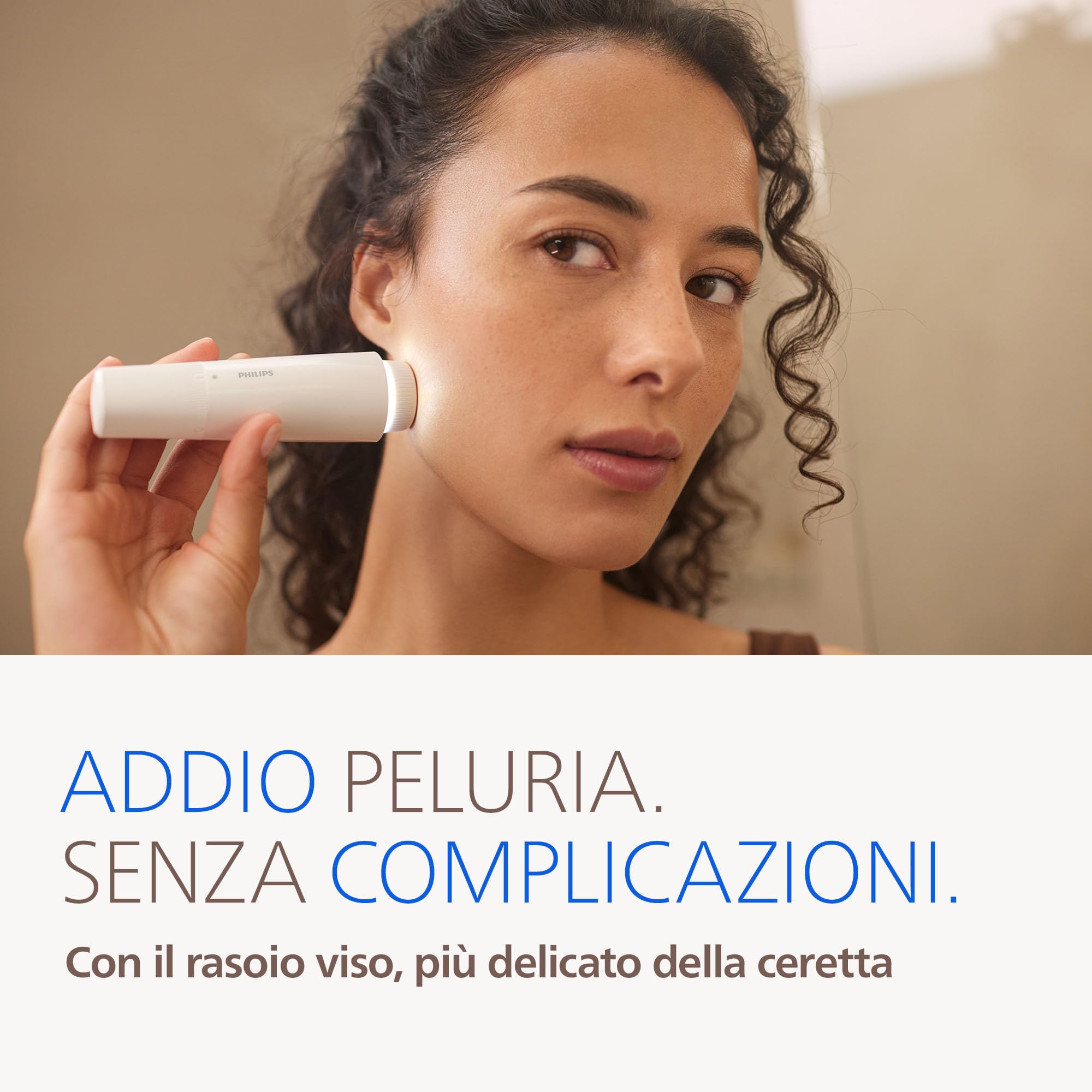 Philips Beauty Set - Kit tutto in uno corpo, viso, bikini, piedi, senza fili, su pelle asciutta o bagnata, depilazione, cura del corpo e della pelle, epilatore con 12 accessori, modello BRE749/00