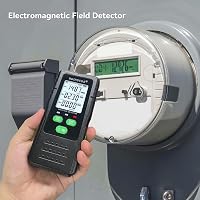RDINSCOS EMF mérő elektromágneses sugárzás detektor kézi EF/MF/RF 4