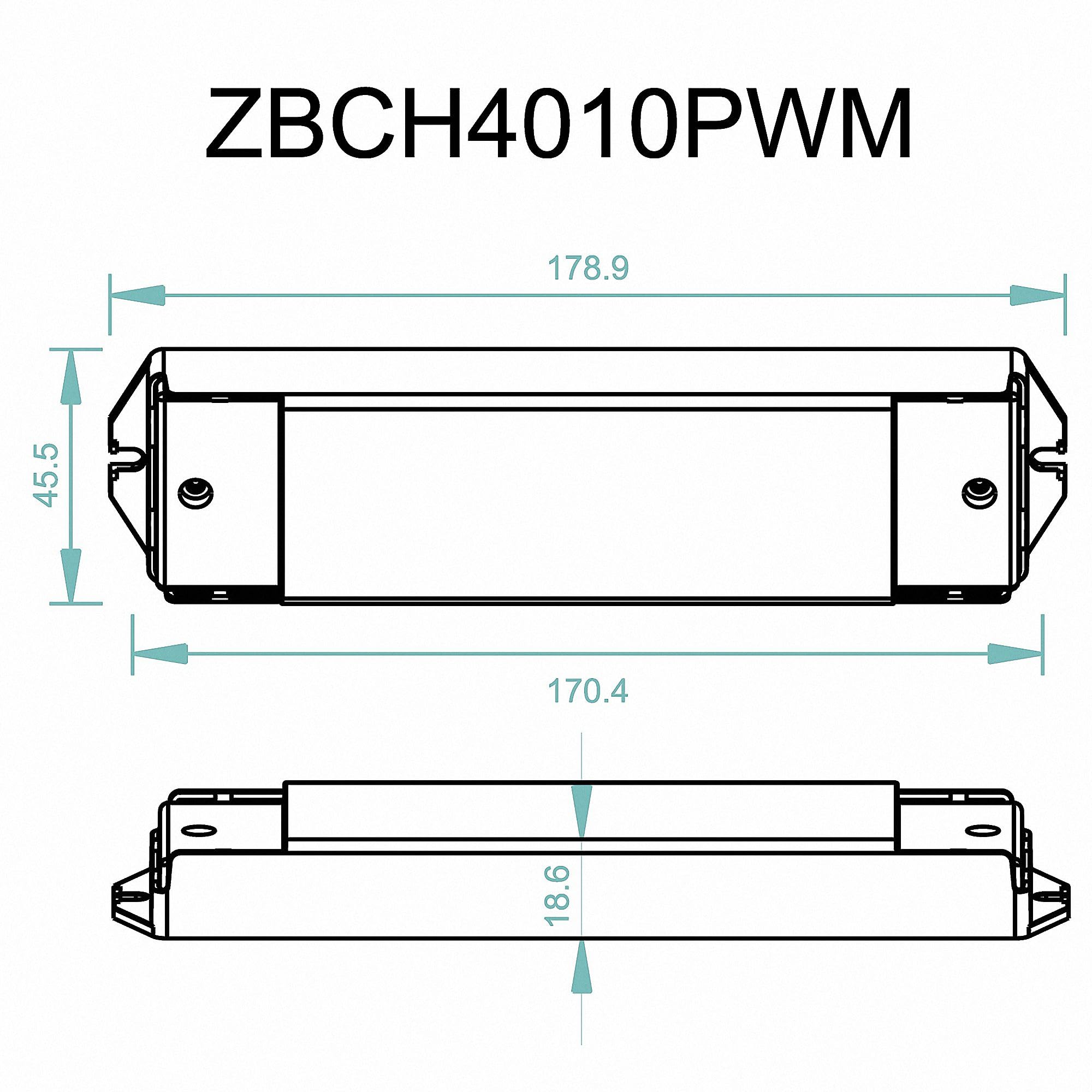 Mextronic LED CONNEX 1-10V Dimmer PWM 4x8A 12-36V DC Konstantspannung 1-10V Controller
