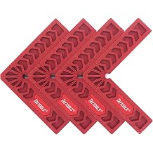Taytools 106391 4 Piece Set 6 x 6 Glass Reinforced Nylon Clamping Assembly Square Within +/- 0.002