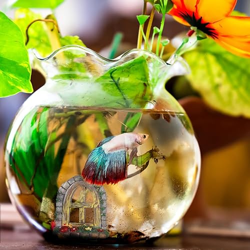 Miniatura 6 de DOITOOL 4 piezas de ventanas y puertas de hadas, accesorios de jardín de hadas, escultura de jardín, adorno de césped, mini jardín, miniaturas de