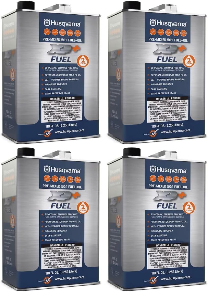 Husqvarna 4PK Genuine OEM XP 2 Stroke Engine Oil 1 Gallon 593152305