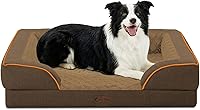 Vista 54 de Camas ortopédicas para perros de tamaño grande, cama grande de espuma viscoelástica impermeable para mascotas con lados de 36 x 27 pulgadas