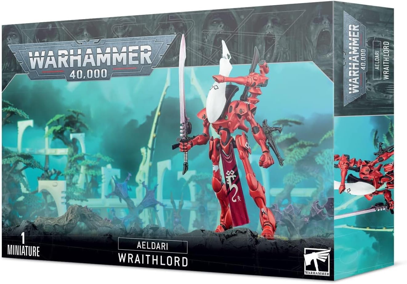 Games Workshop 99120104054" Craftworlds Wraithlord Miniature, Black