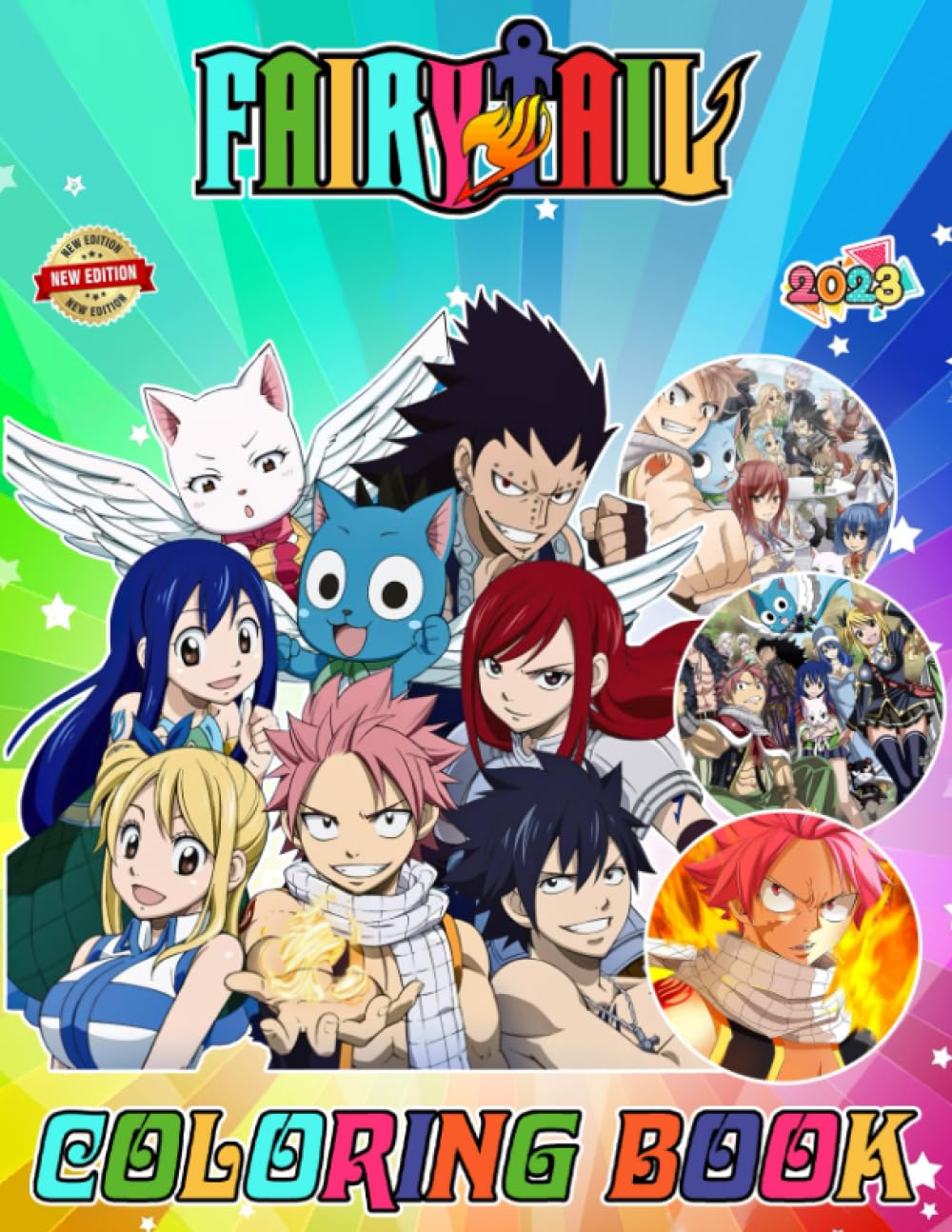 Fai.ry Ta.il Coloring Book for Fan Men Teen Women Kid Student: A Jumbo Colouring for Kids Ages 4-7,8-12, Girls, and Adults | With +50 High Quality ... Work Office, Home, School, Event | 8.5 x 11"