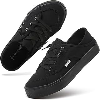 hash bubbie Women's Slip on Shoes Canvas Shoes Non Slip Fashion Sneakers for Women